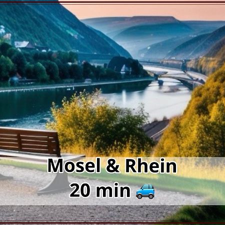 Smallsaigon Apartment Mit Guter Anbindung Zwischen Mosel Und Rhein Leiningen Ngoại thất bức ảnh