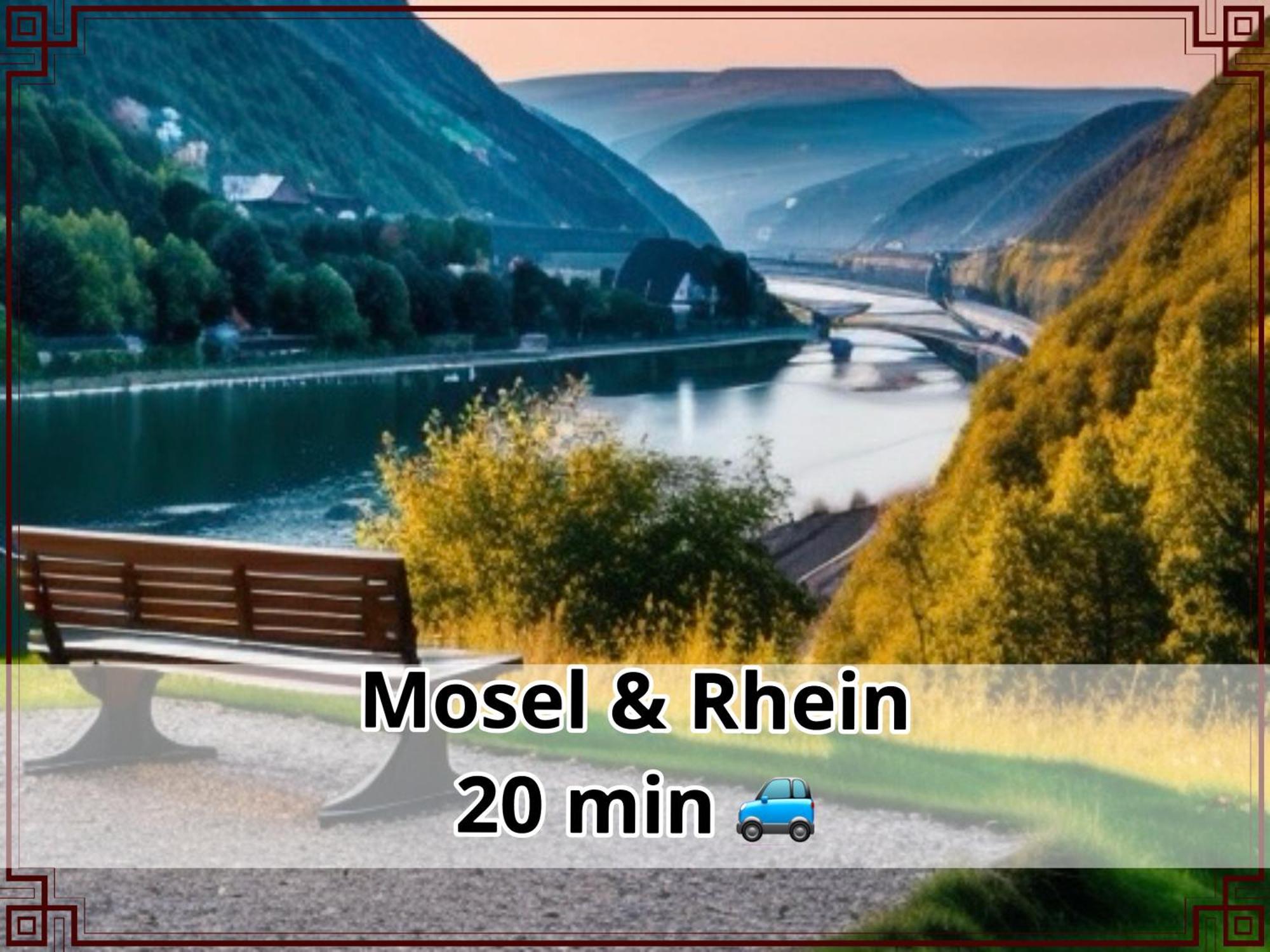 Smallsaigon Apartment Mit Guter Anbindung Zwischen Mosel Und Rhein Leiningen Ngoại thất bức ảnh